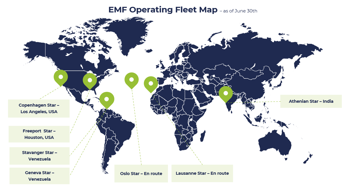 Vessel map June